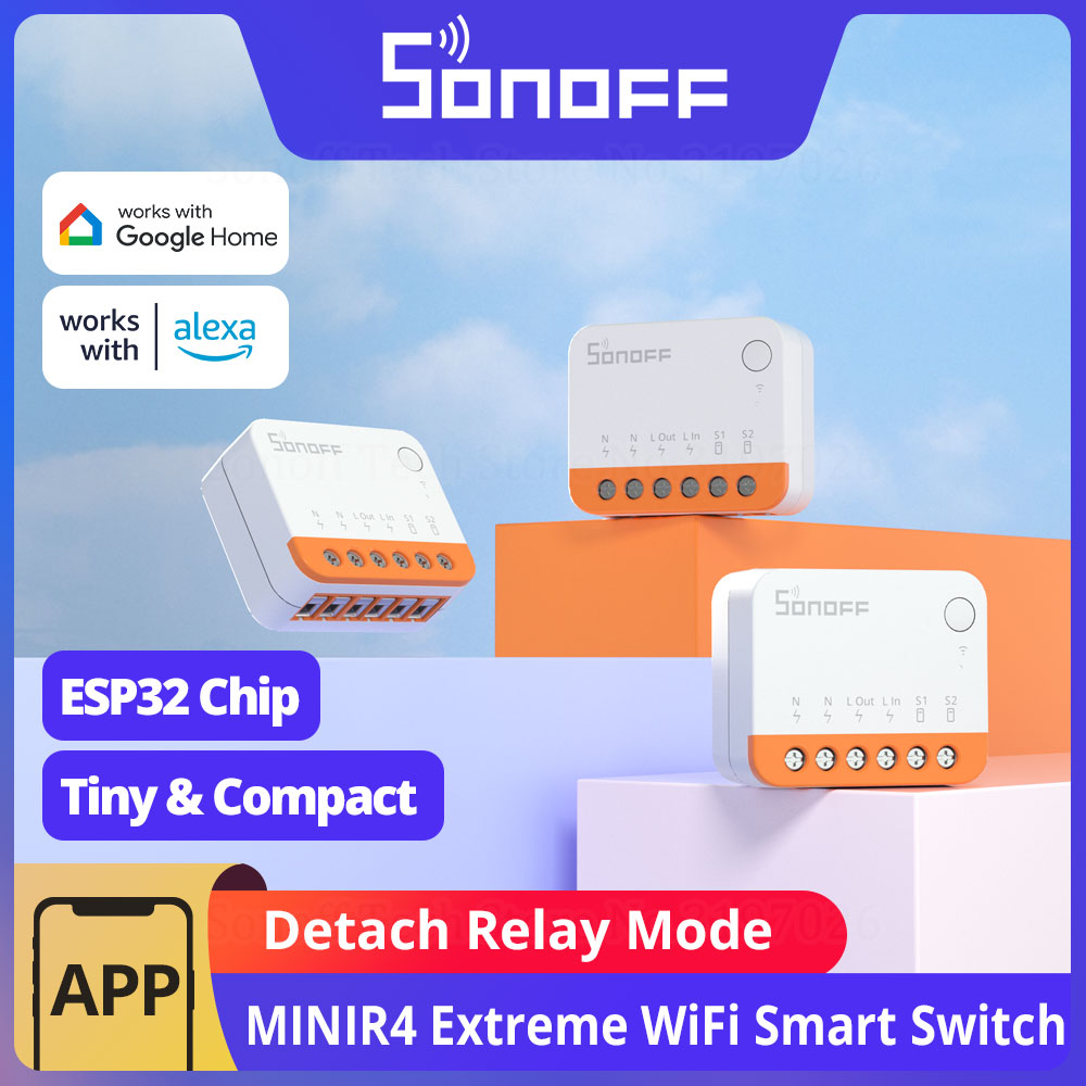 SONOFF MINIR4 Extreme WiFi Sma - مراجعة Sonoff Basic Switch وسعره