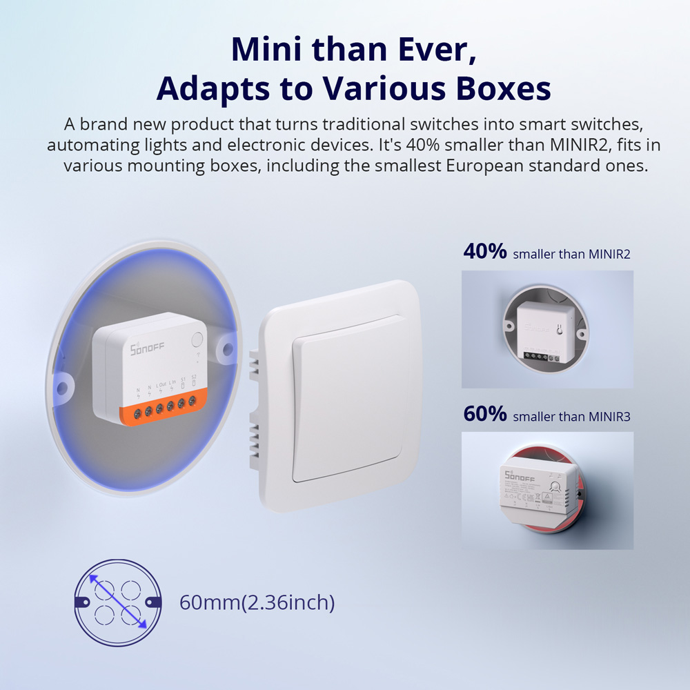 SONOFF MINIR4 Extreme WiFi Sma - مراجعة Sonoff Basic Switch وسعره