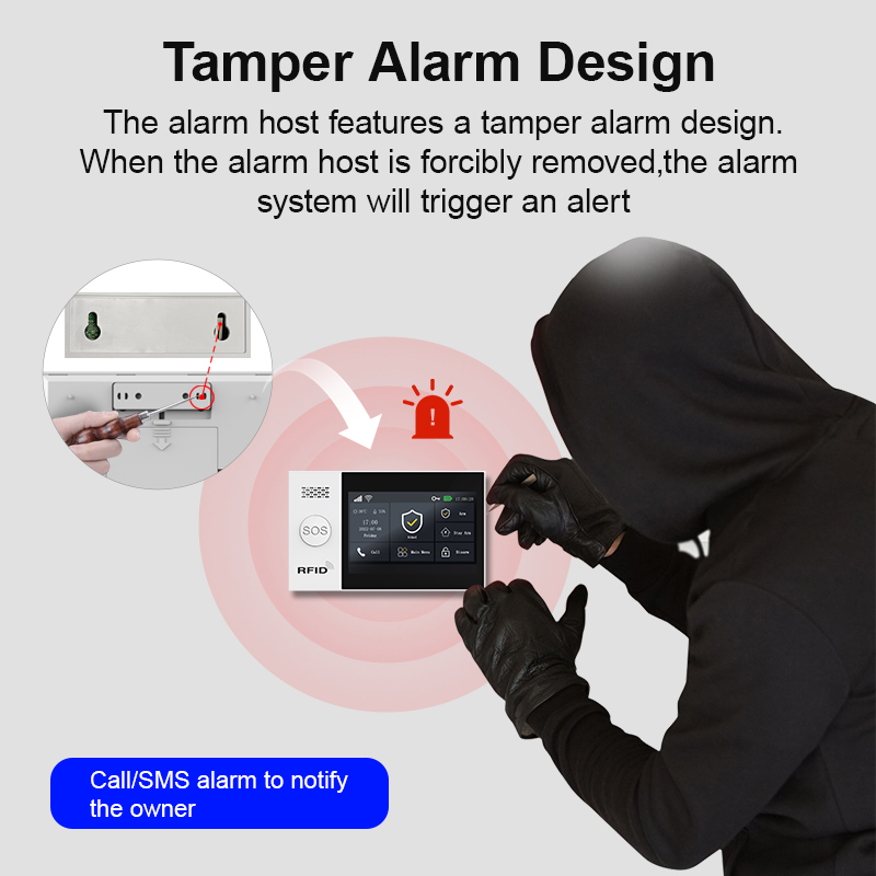 PGST 2G GSM WiFi Alarm System  - مراجعة Smart Home Automation Diy وسعره