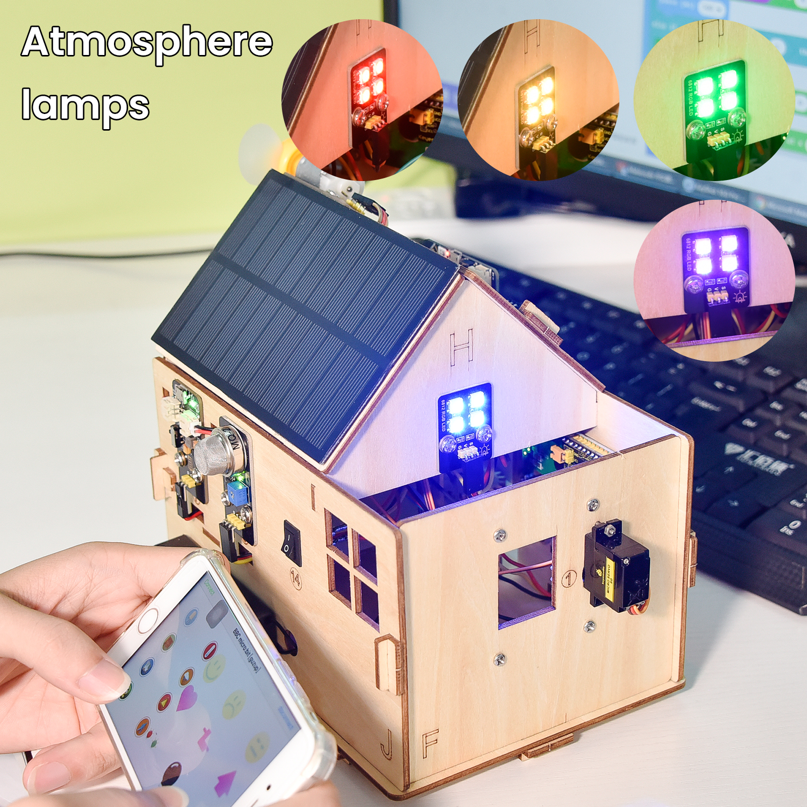 Keyestudio STEM Microbit V2 Sm - مراجعة Home Automation Diy Kit وسعره