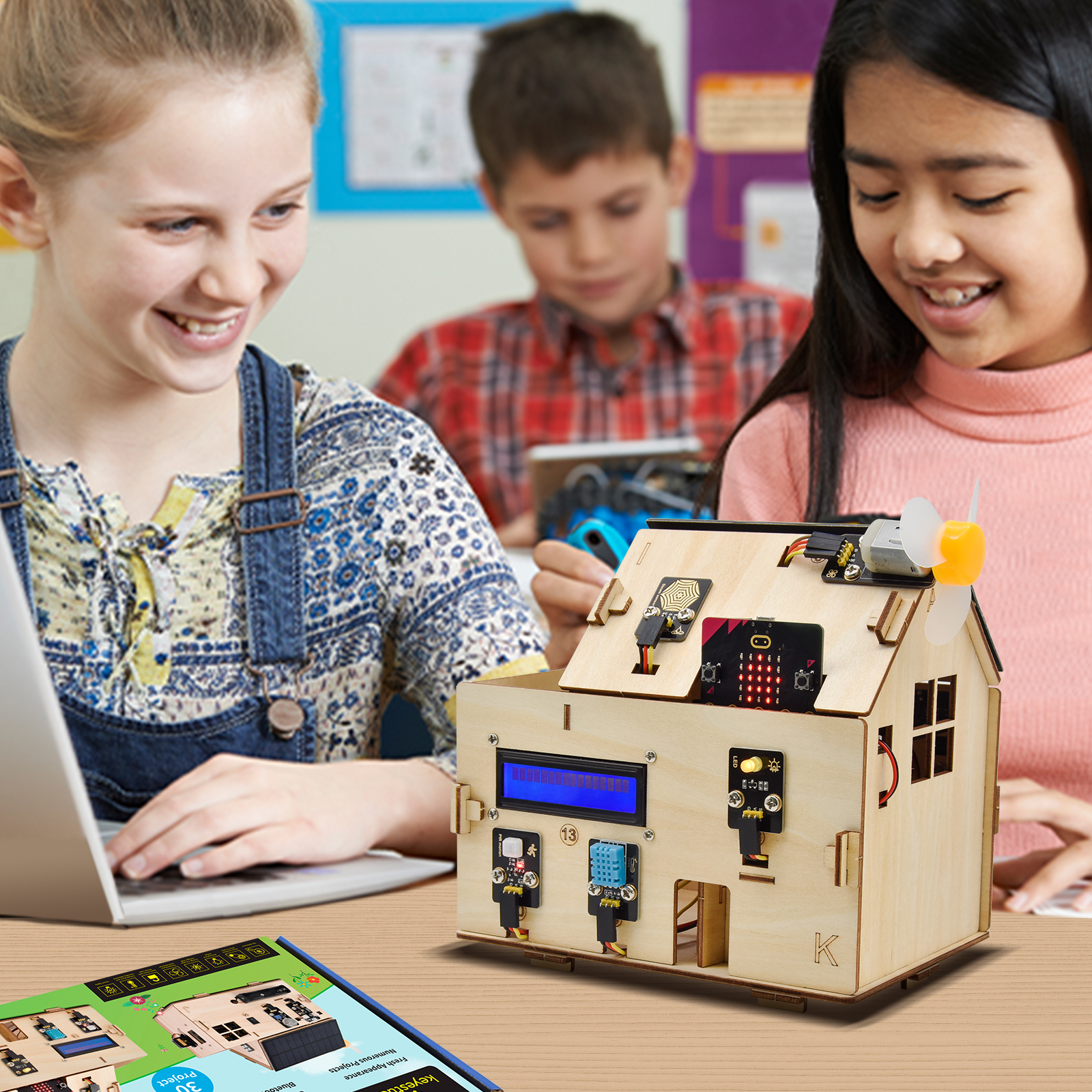 Keyestudio STEM Microbit V2 Sm - مراجعة Home Automation Diy Kit وسعره
