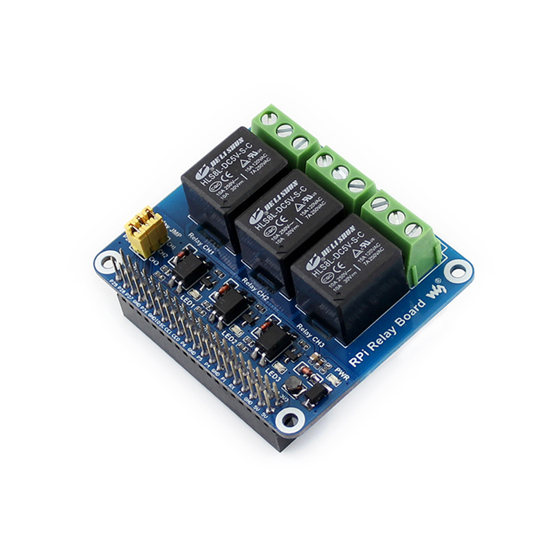 3 Channel Relay Expansion Boar - مراجعة Home Automation Raspberry Pi وسعره