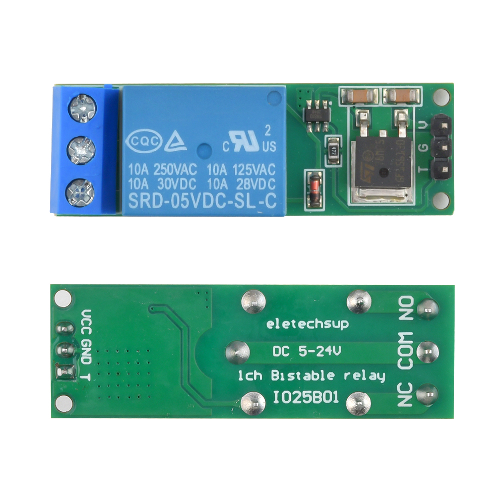 DC 6-24V Flip-Flop Latch Relay - مراجعة Shelly Relay Module وسعره