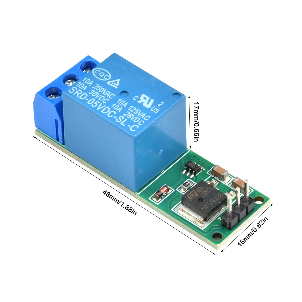DC 6-24V Flip-Flop Latch Relay - مراجعة Shelly Relay Module وسعره