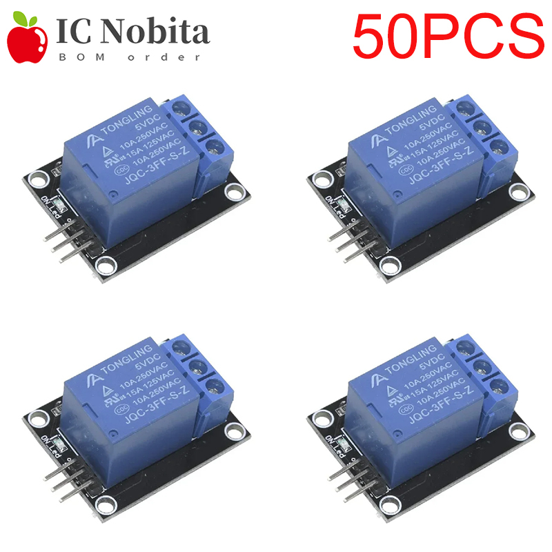 50PCS KY-019 5V 1-Channel Rela - مراجعة Home Automation Raspberry Pi وسعره