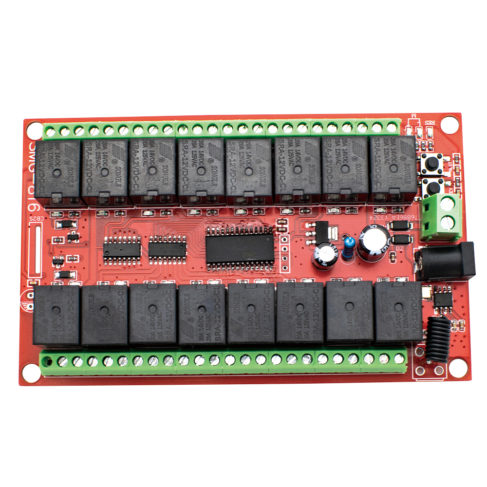 16CH 433MHz RF Wireless Remote - مراجعة 433Mhz Receiver Module وسعره