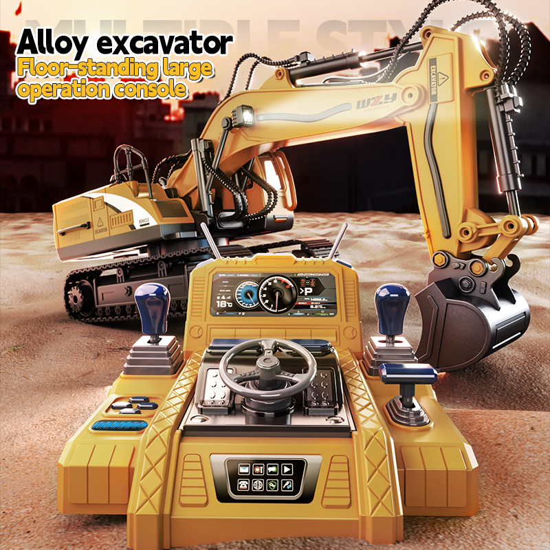 12/13/15CH RC Excavator Crawle - مراجعة Home Automation Tutorial وسعره