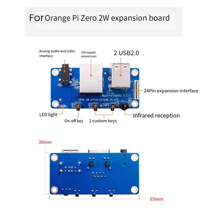 AU33-For Orange Pi Zero 2 W Ex - مراجعة Pi Zero W Board وسعره