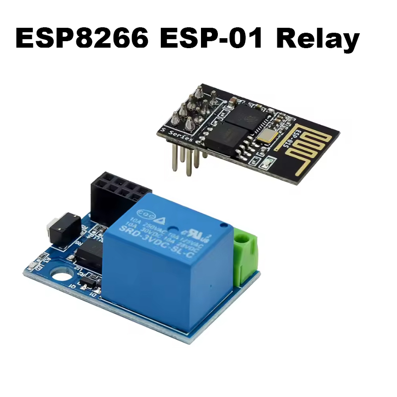 ESP8266 ESP-01S 5V Relay Modul - مراجعة Home Automation With Arduino وسعره