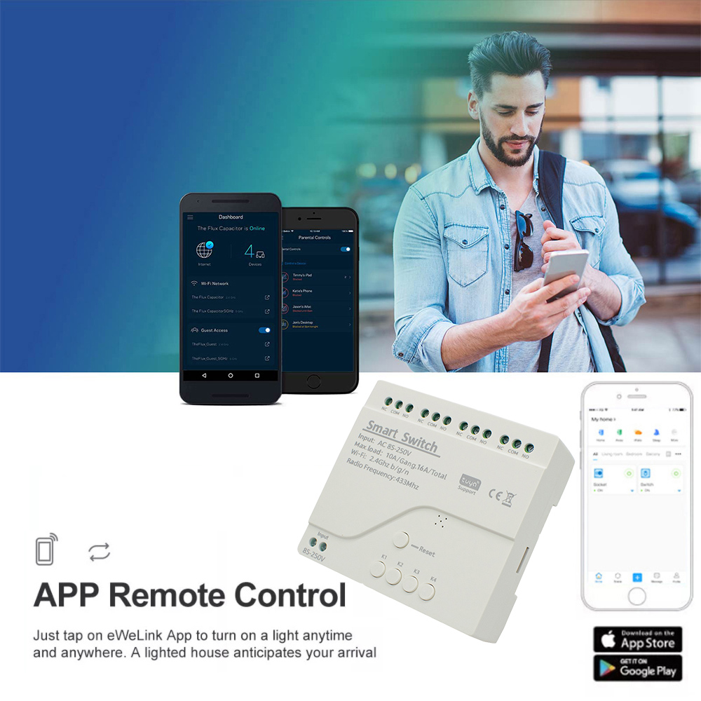 Wifi Smart Switch Home Automat - مراجعة Home Automation Ideas وسعره