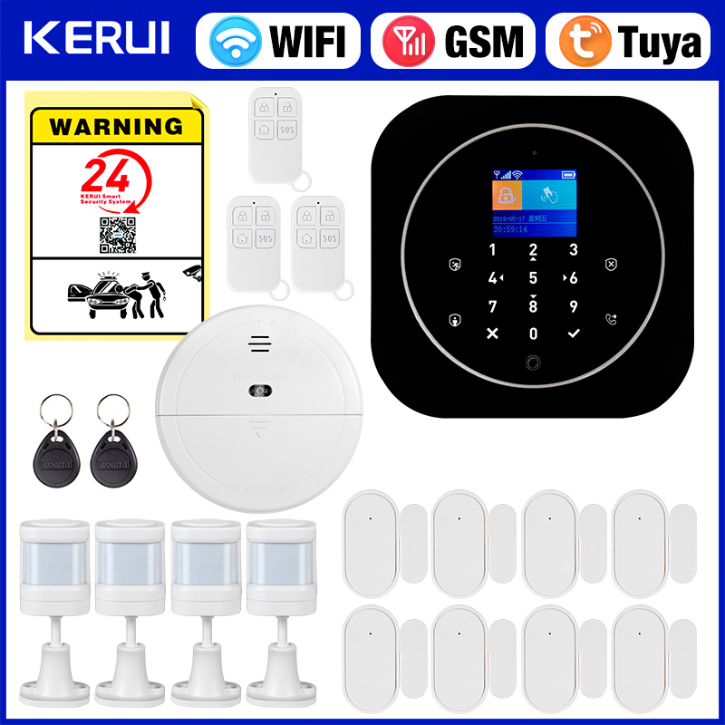 KERUI G12 Wireless Tuya Home A - مراجعة Smart Home Automation Diy وسعره