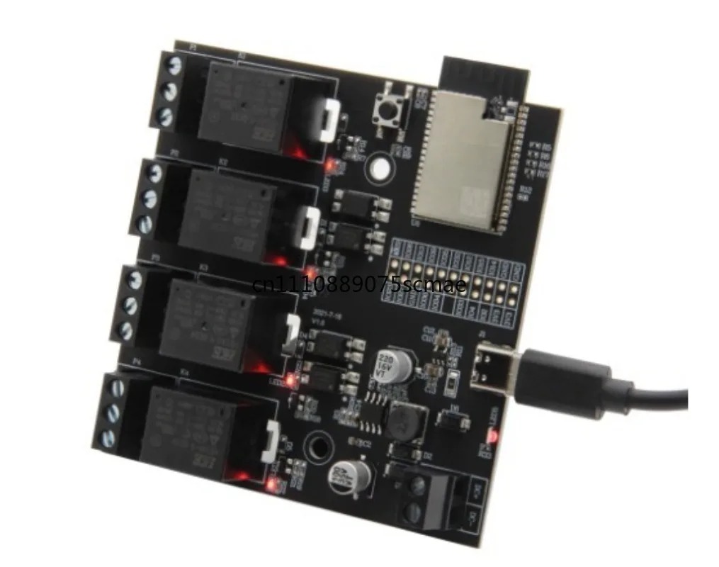 T-Relay ESP32 Quad DC 5V Relay - مراجعة Iot Diy Home Automation وسعره