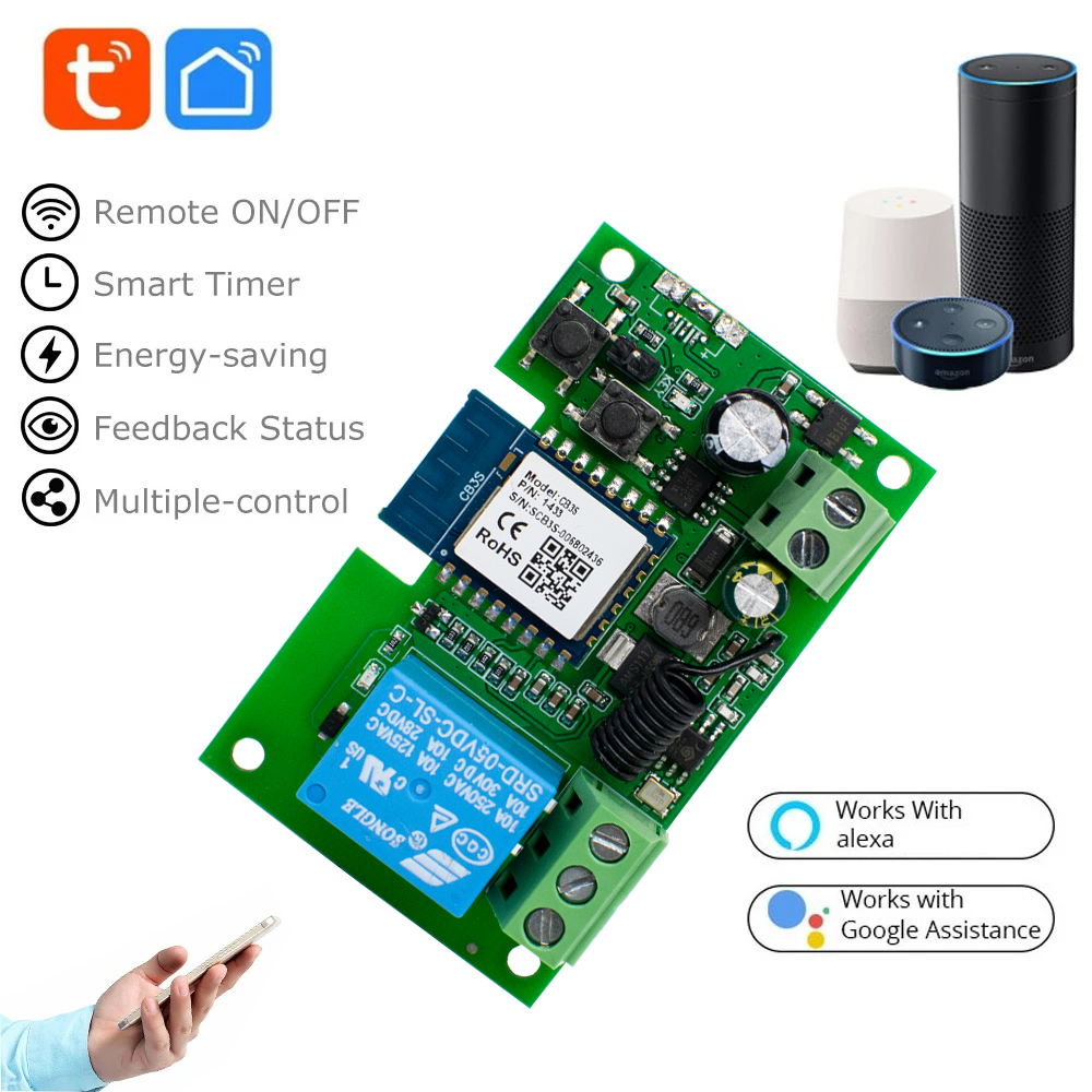 1CH Tuya Smart Remote Control  - مراجعة Home Automation Diy وسعره