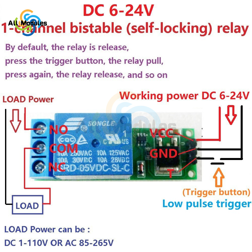 6-24V 1 Channel Relay Module F - مراجعة Shelly Relay Module وسعره