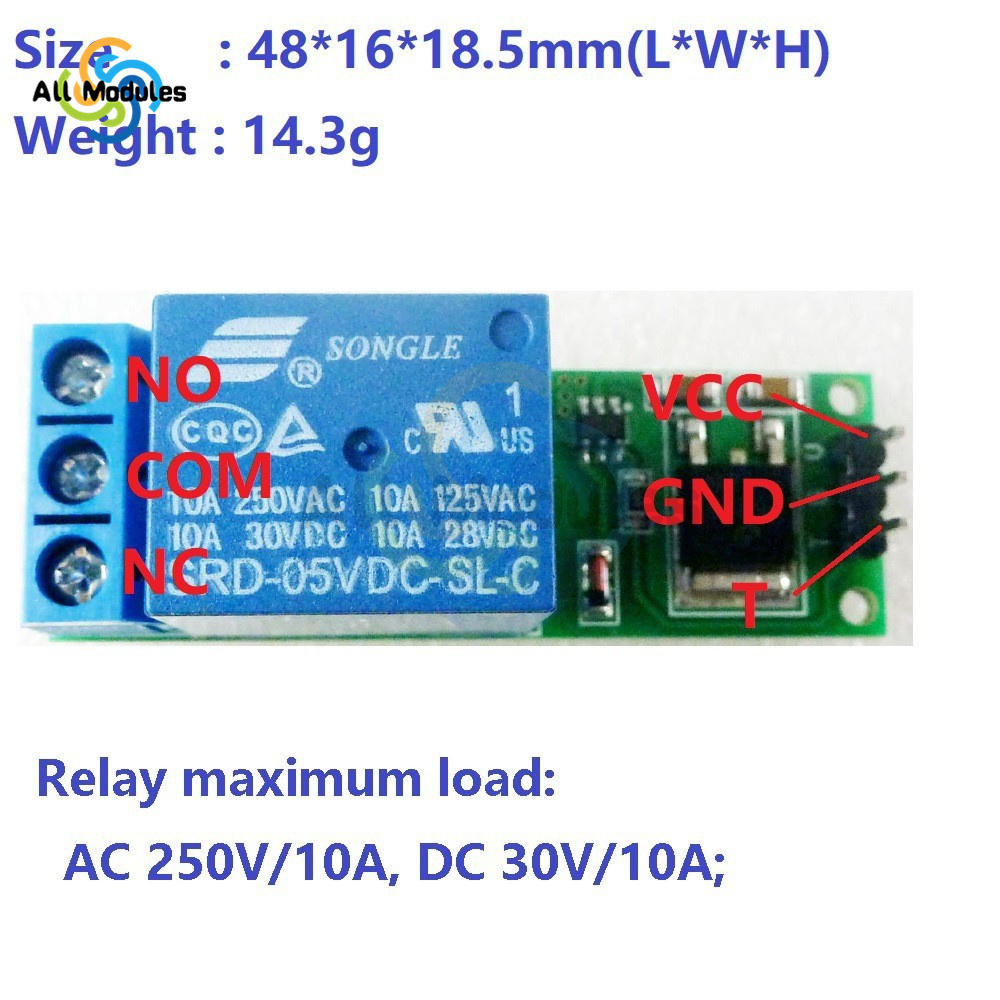 6-24V 1 Channel Relay Module F - مراجعة Shelly Relay Module وسعره