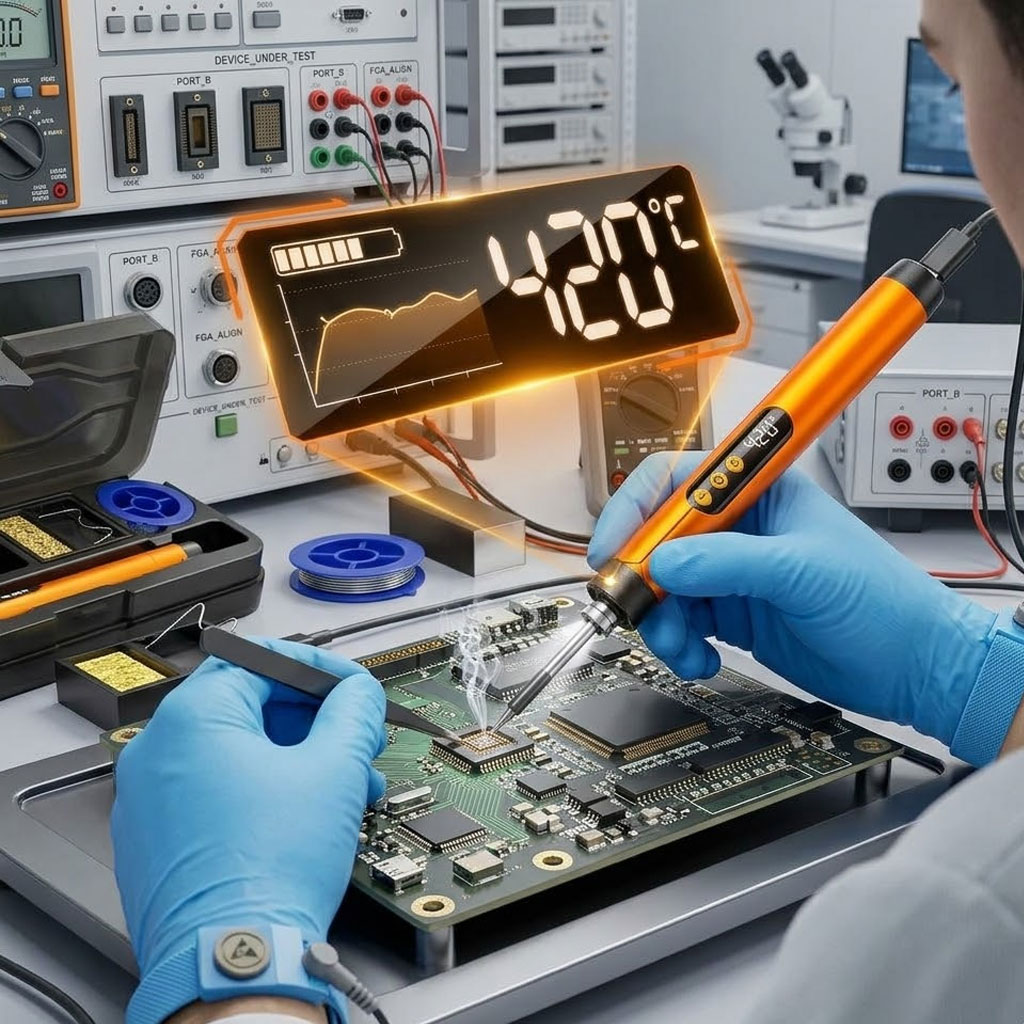 Portable Cordless Soldering Ir - مراجعة Home Automation Diy Kit وسعره