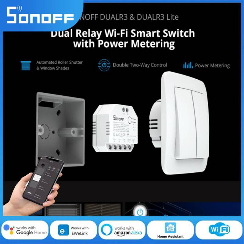 SONOFF Dual R3 Dualr3 Lite 2-G - مراجعة Sonoff Basic Switch وسعره