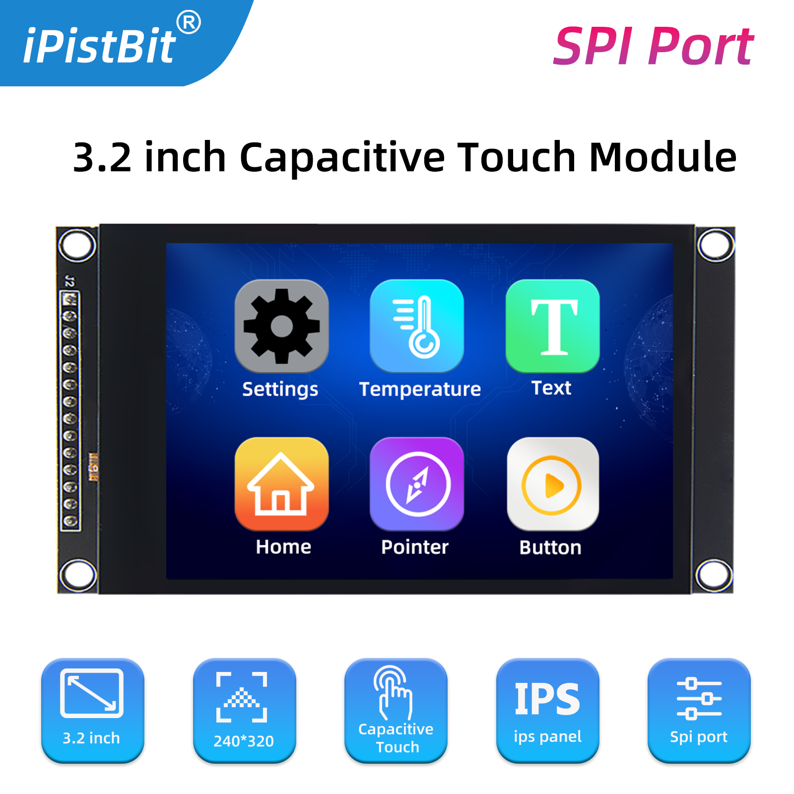 3.2inch SPI TFT LCD Screen Col - مراجعة Home Automation Arduino وسعره