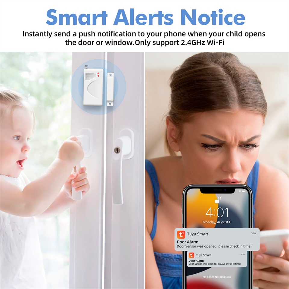 KERUI 120db Siren Alarm System - مراجعة Smart Home Automation Diy وسعره