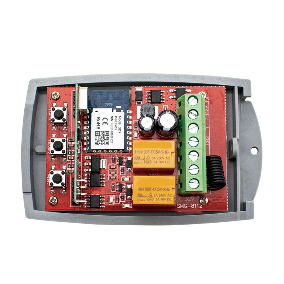 NEW Wifi Smart Gate Remote Con - مراجعة 433Mhz Receiver Module وسعره