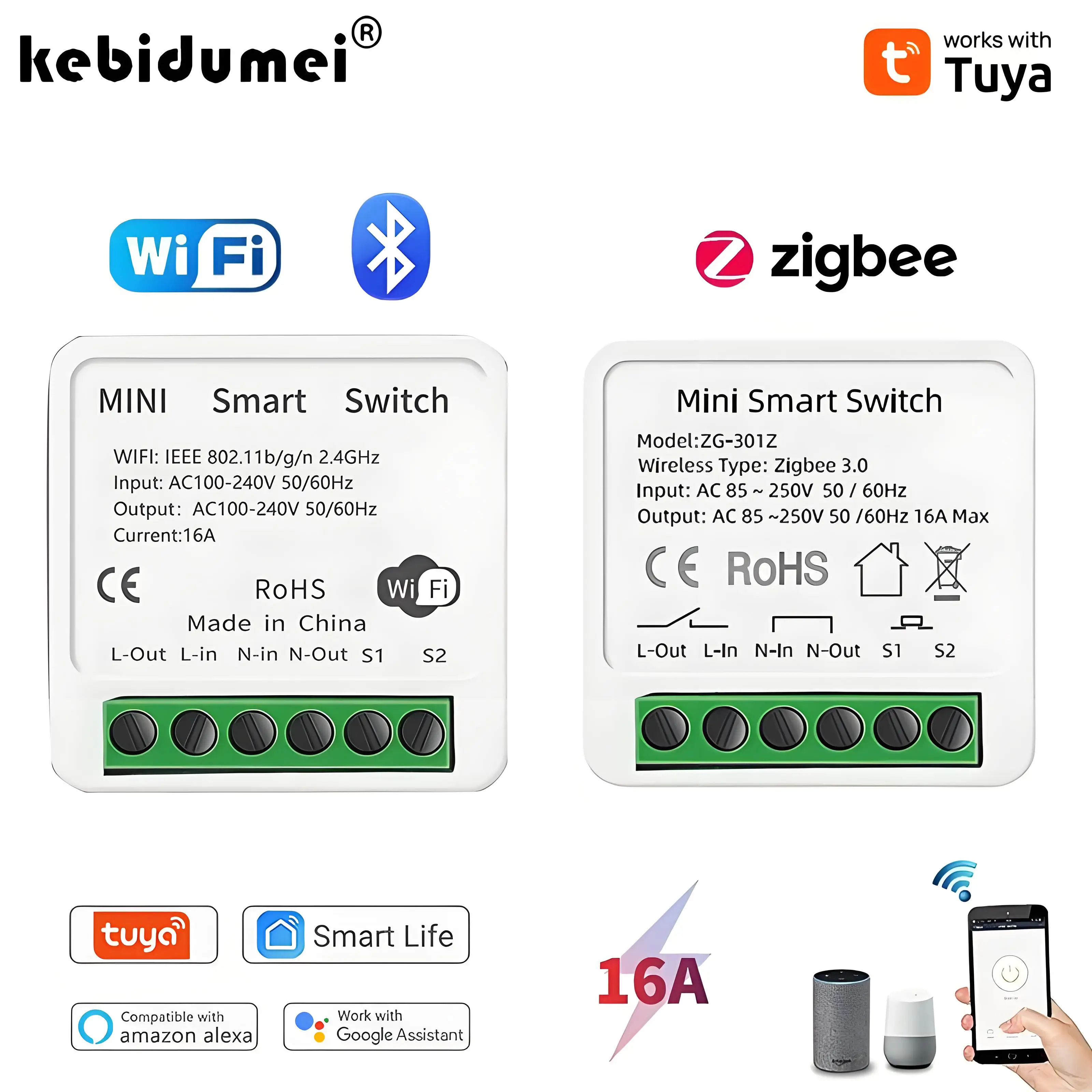 16A Tuya Zigbee 3.0 Mini Smart - مراجعة Diy Home Automation Controller وسعره