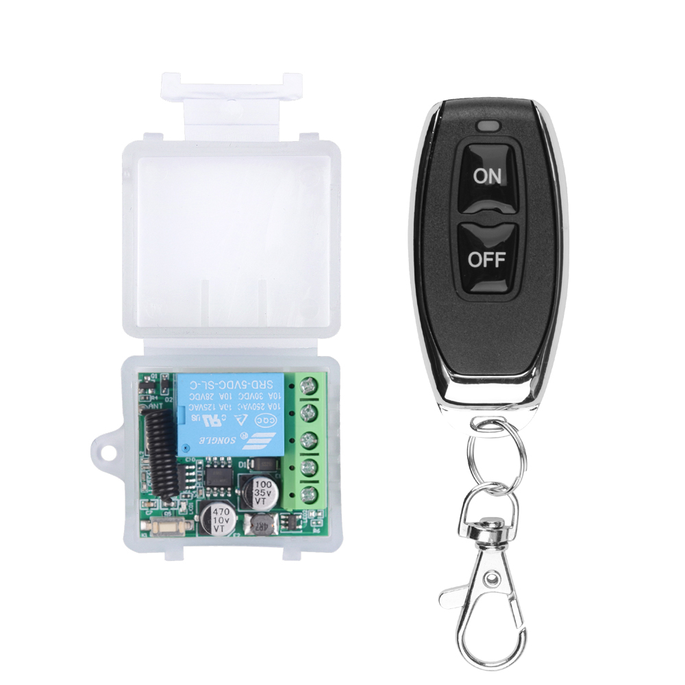 DC 12V 433Mhz RF Wireless Remo - مراجعة Diy Home Automation Controller وسعره