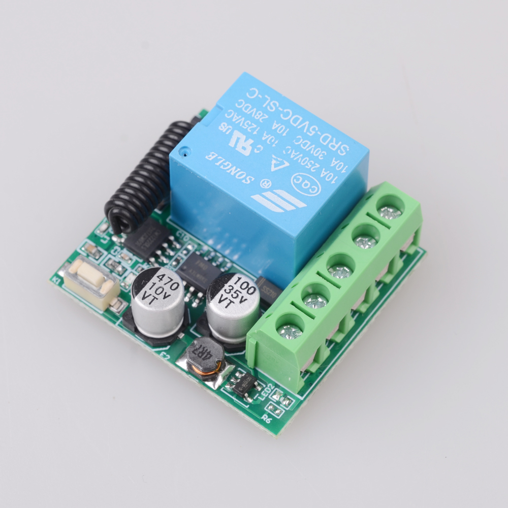 DC 12V 433Mhz RF Wireless Remo - مراجعة Diy Home Automation Controller وسعره