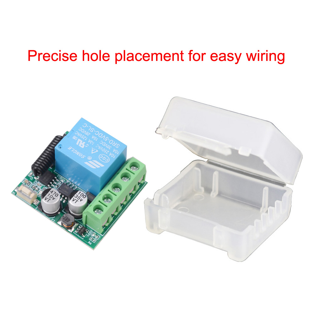 DC 12V 433Mhz RF Wireless Remo - مراجعة Diy Home Automation Controller وسعره
