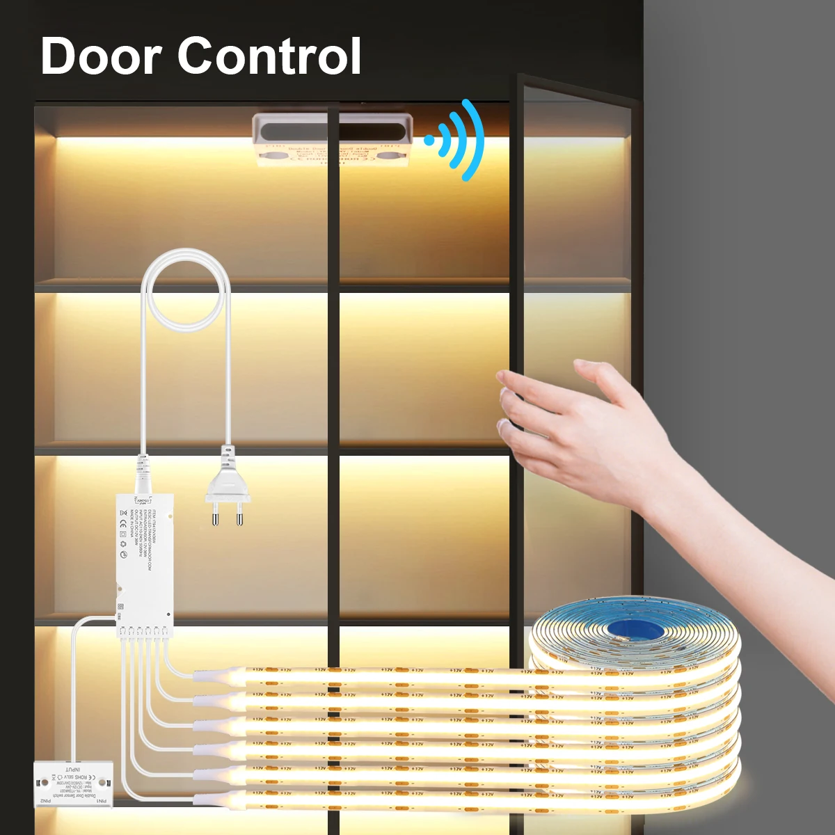 Smart Door Sensor Control, 2-1 - مراجعة Smart Home Automation Diy وسعره