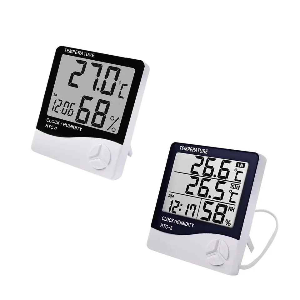 Indoor LCD Digital Thermometer - مراجعة Home Automation Industry وسعره