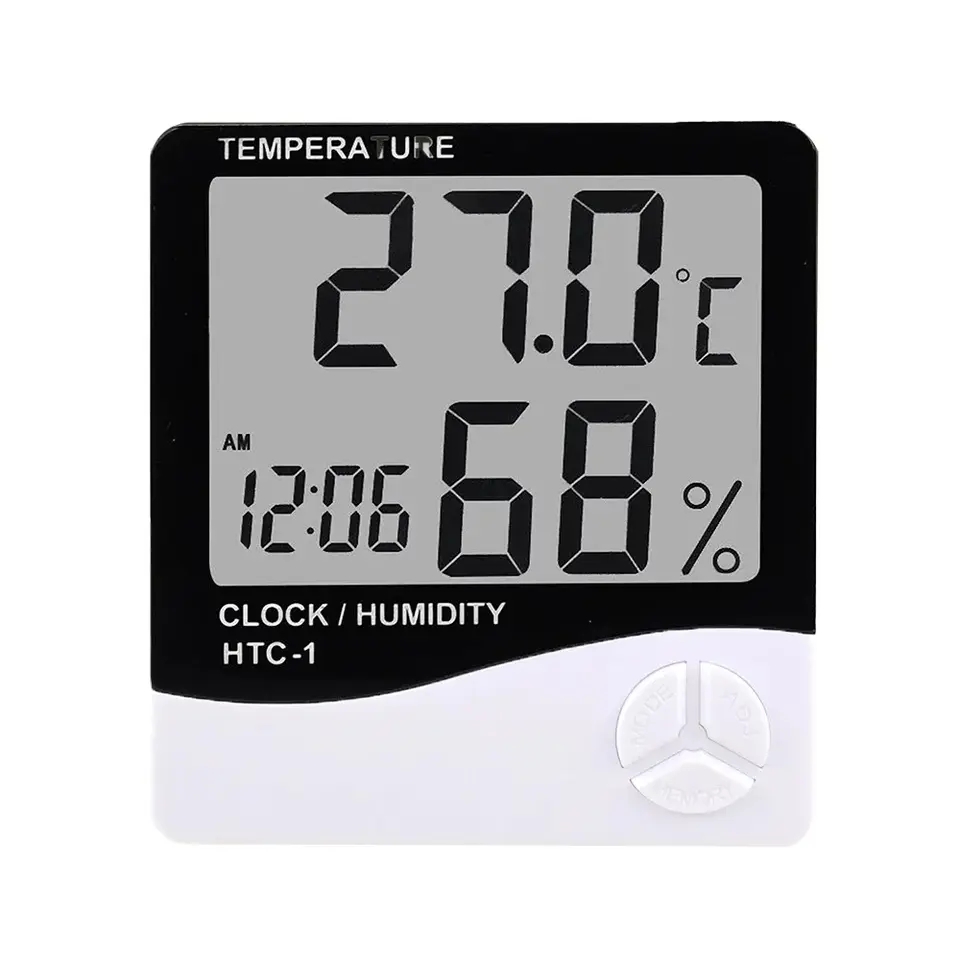 Indoor LCD Digital Thermometer - مراجعة Home Automation Industry وسعره