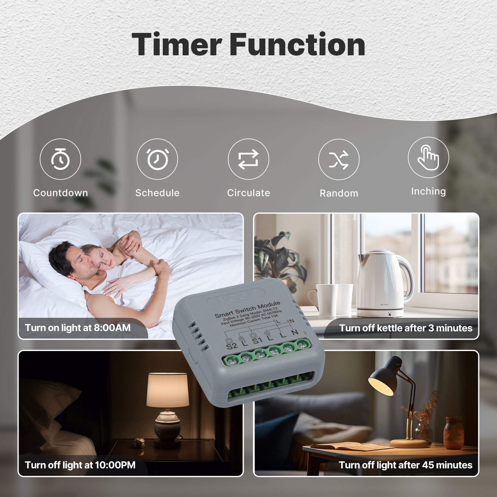 MOES Tuya WiFi Zigbee Mini DIY - مراجعة Home Automation Ideas وسعره