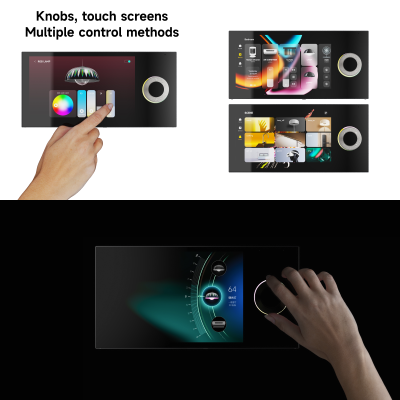 8-inch touch screen home autom - مراجعة Home Automation System Design وسعره