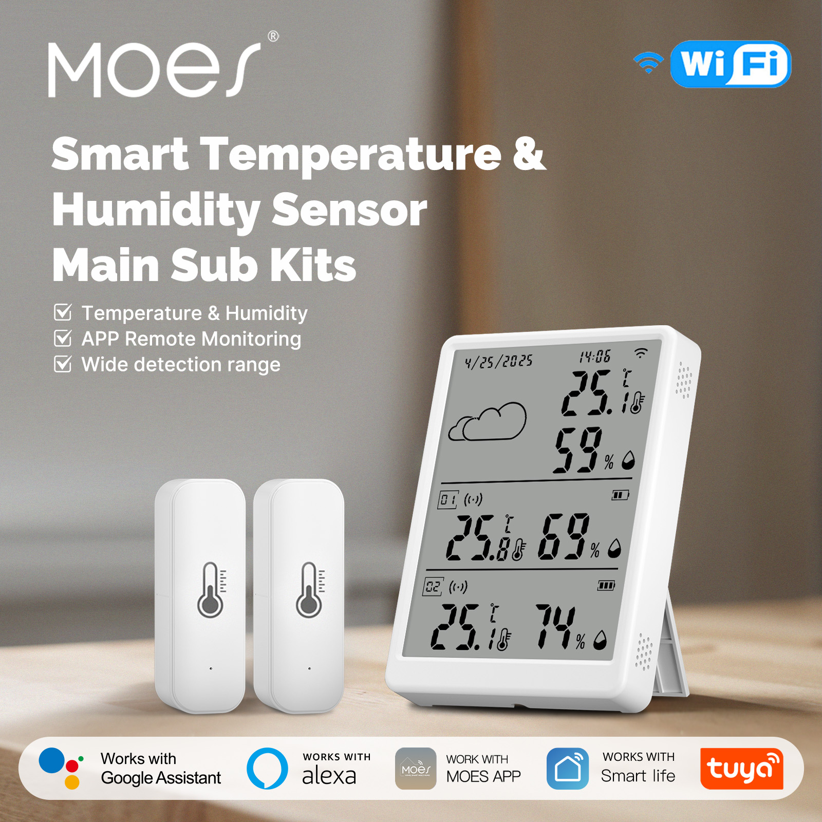 MOES Tuya WiFi RF433 Smart Tem - مراجعة Smart Home Automation Diy وسعره