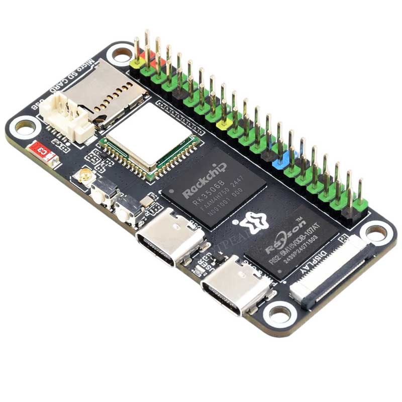 Luckfox Lyra Zero W RK3506B Ro - مراجعة Pi Zero W Board وسعره