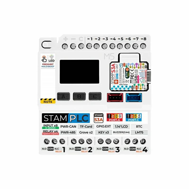 M5stamp PLC Controller Advance - مراجعة Home Automation Industry وسعره