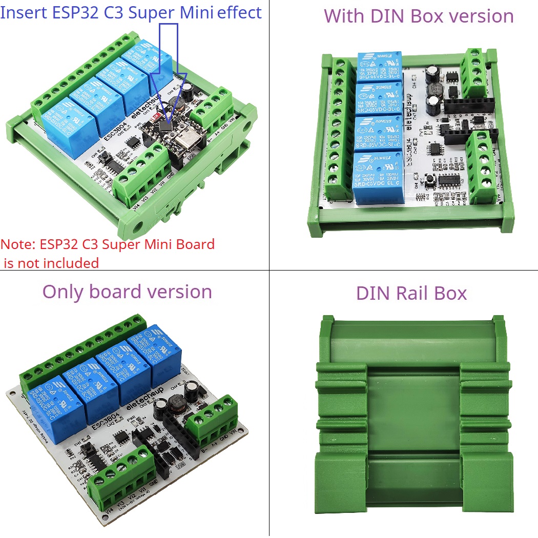 DC 9V 12V 24V 4AI-4DO 0-10V An - مراجعة Home Automation Raspberry Pi وسعره