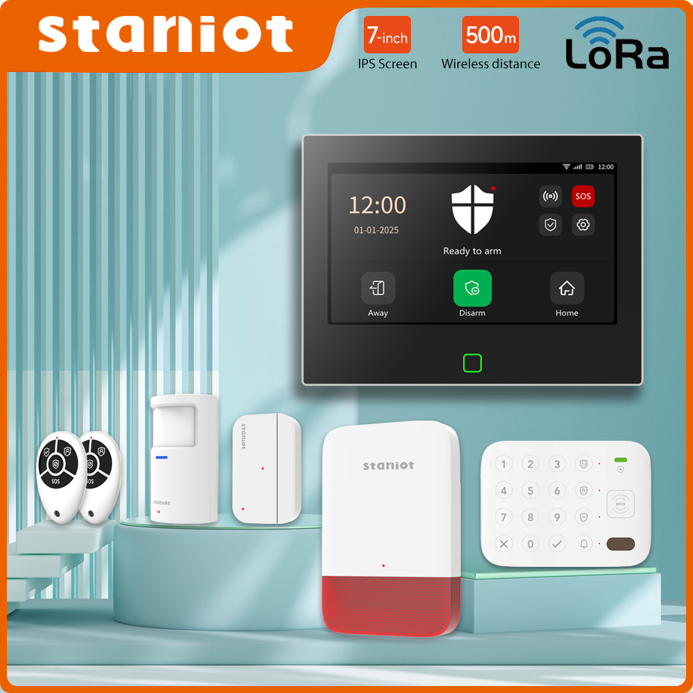 Staniot 7inch Lora Protection  - مراجعة Smart Home Automation Diy وسعره