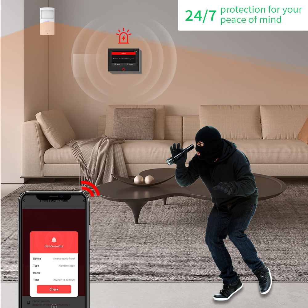 Staniot 7inch Lora Protection  - مراجعة Smart Home Automation Diy وسعره