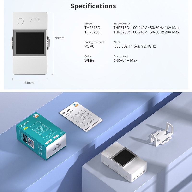 SONOFF POW Elite WiFi Smart Po - مراجعة Sonoff Basic Switch وسعره