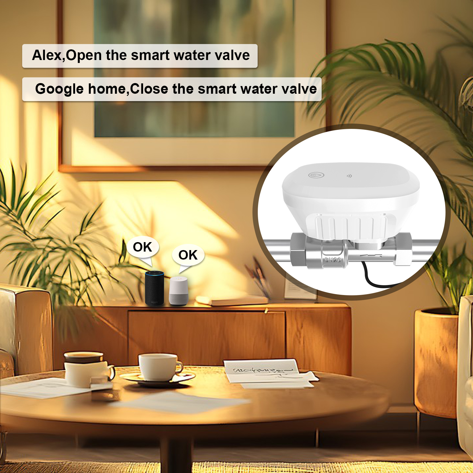 Tuya Smart WiFi Water Valve Wa - مراجعة Home Automation Ideas وسعره
