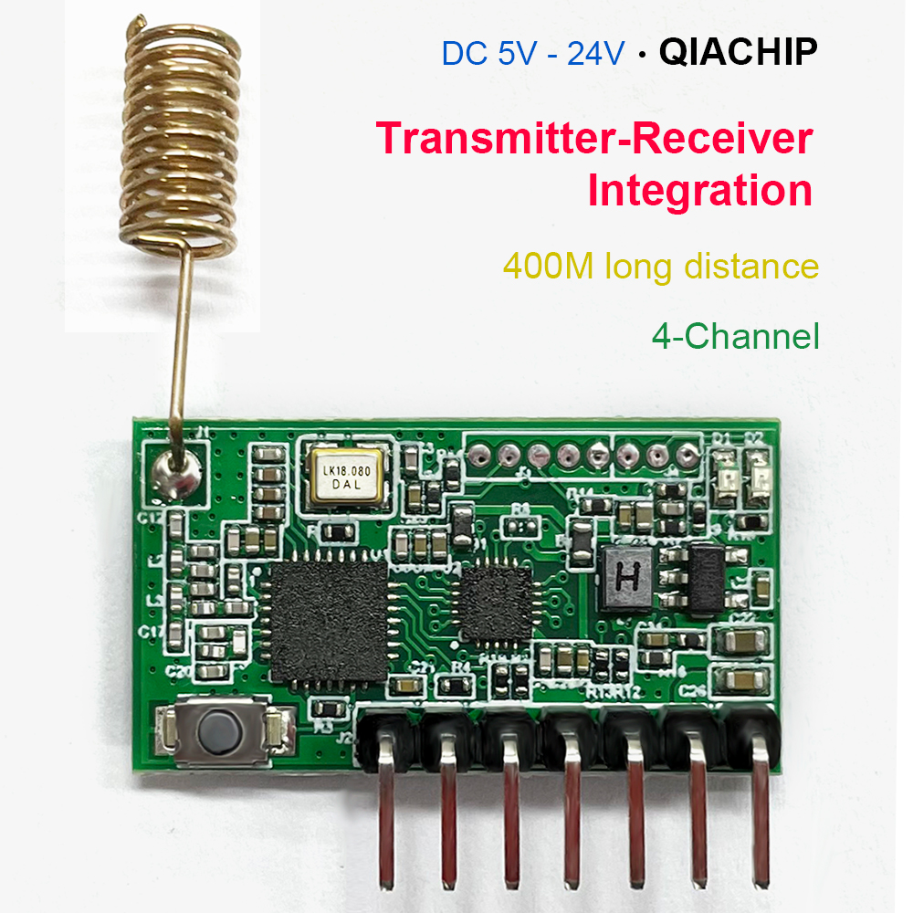 QIACHIP RF Receiving and Trans - مراجعة Home Automation With Arduino وسعره