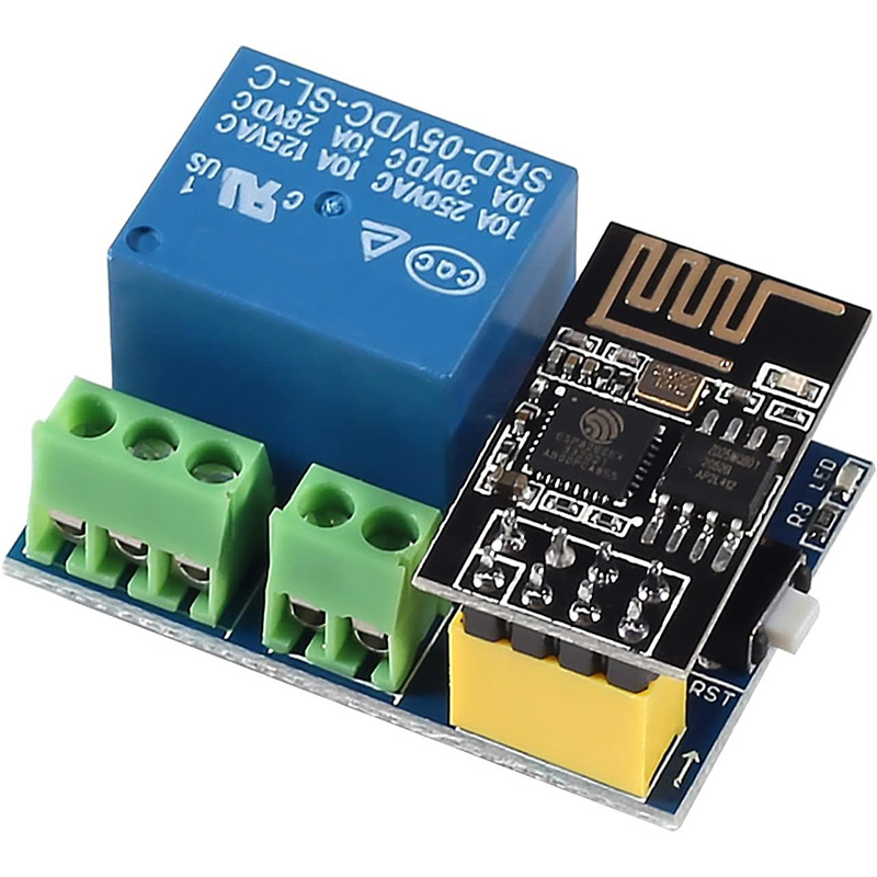 ESP8266 ESP-01 ESP-01S 5V WiFi - مراجعة Home Automation With Arduino وسعره