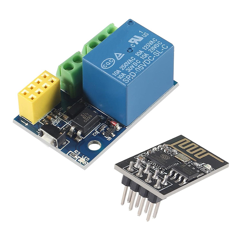 ESP8266 ESP-01 ESP-01S 5V WiFi - مراجعة Home Automation With Arduino وسعره