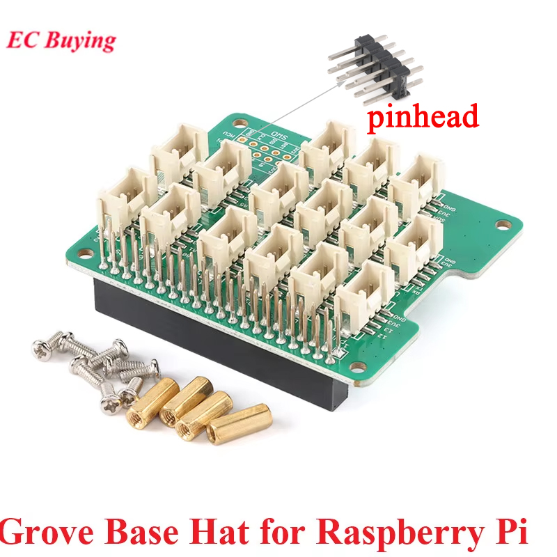 Grove Base Hat for Raspberry P - مراجعة Pi Zero W Board وسعره