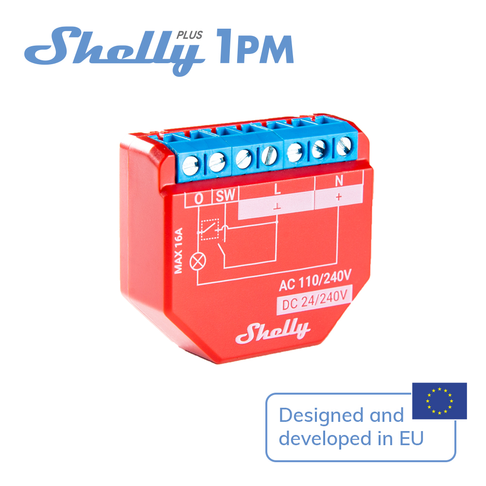 Shelly Plus 1PM Smart Home Lif - مراجعة Shelly Relay Module وسعره