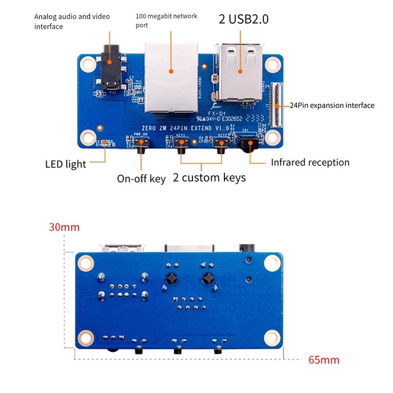 N35R-For Orange Pi Zero 2 W Ex - مراجعة Pi Zero W Board وسعره