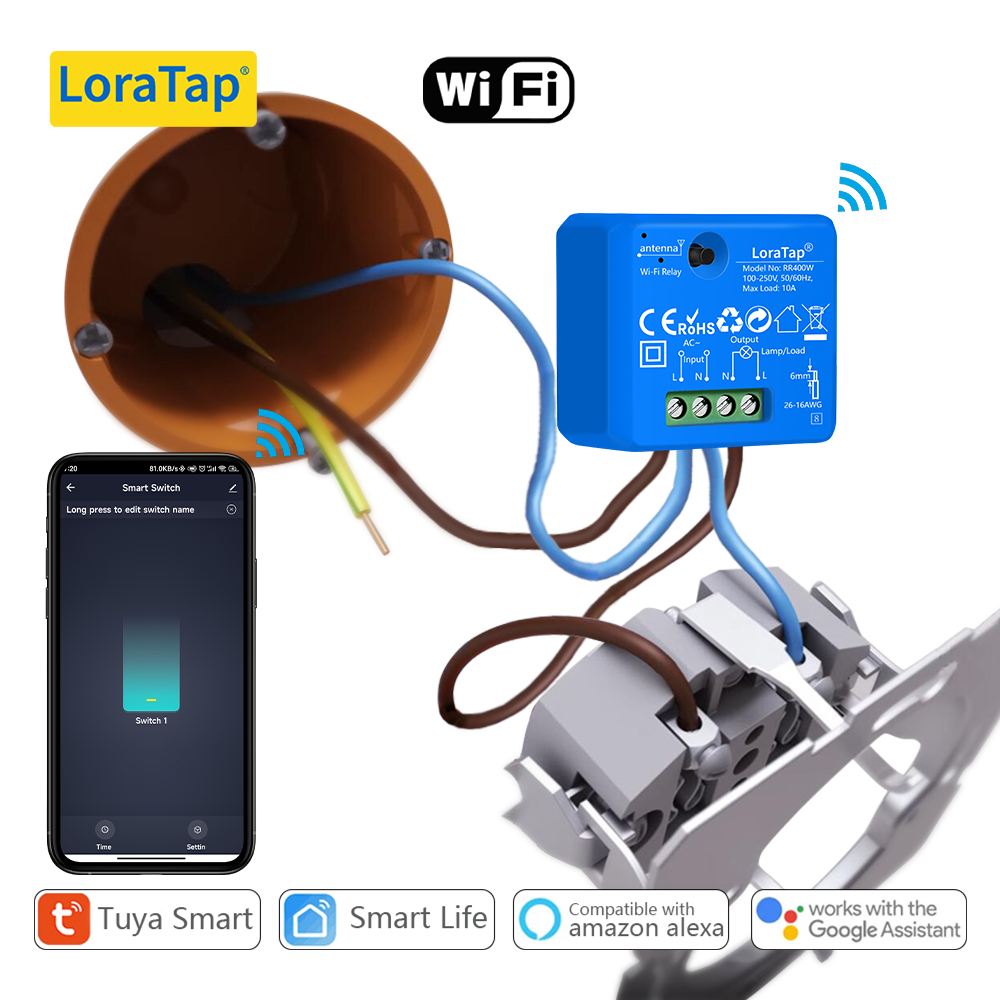 Tuya Smart Life WiFi Socket Ti - مراجعة Diy Home Automation Controller وسعره