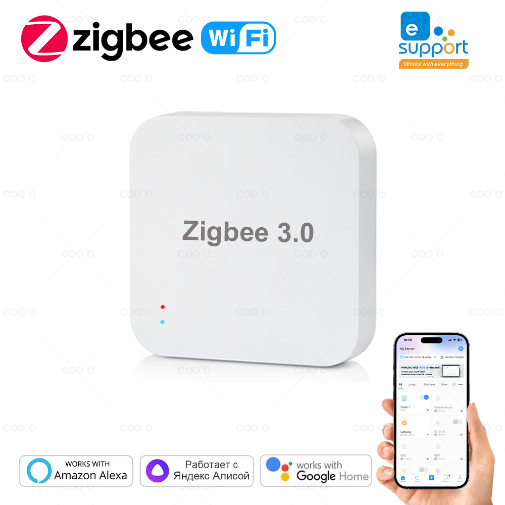 Zigbee 3.0 Gateway Hub Smart H - مراجعة Home Automation Ideas وسعره