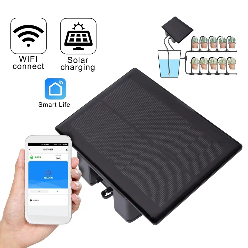 WIFI Solar Automatic Watering  - مراجعة Smart Home Automation Diy وسعره